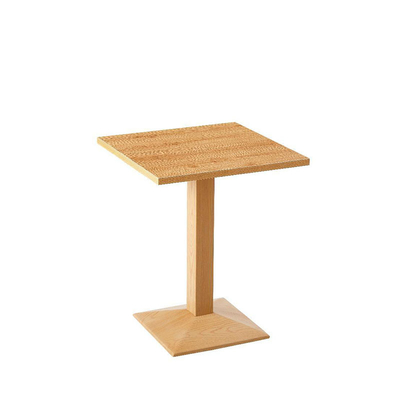 Tabella di legno 60*60*75cm della sbarra della mobilia all'aperto nordica di progettazione semplice