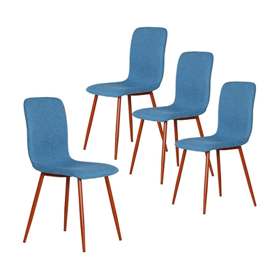 Sedie di Carver Modern Textile Dining della poltrona ricoperte tessuto
